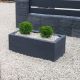 Donica betonowa modułowa 100x50x40cm grafitowa