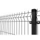 Panel ogrodzeniowy 3D 153x250cm drut fi 4,0 czarny
