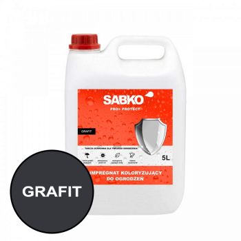 Impregnat do ogrodzeń grafitowy 5l PRO+ PROTECT