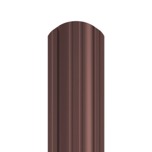 Sztacheta metalowa POLO PM x 2 zakończenie PROSTE RAL 8017x2