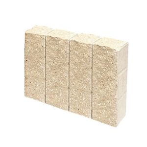 Palisada łupana biała