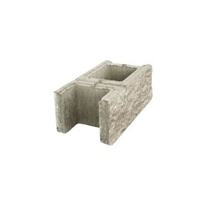 Pustak ogrodzeniowy A2 biały 390x220x160