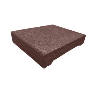 Daszek płaski 22x26x4cm Brąz