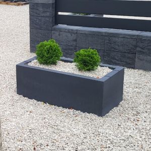 Donica betonowa grafitowa