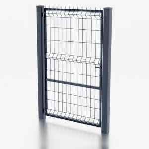 Furtka panelowa 170cm + słupki 