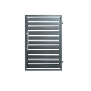 Furtka Ogrodzeniowa Palisada 3D RAL 7021 