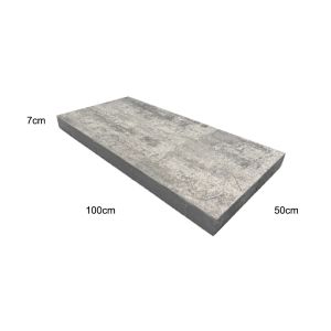 Płyta MEGA 100x50cm Perłowa