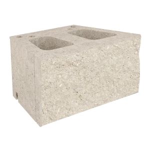 Pustak oporowy łupany prosto GARDEN Biały BK