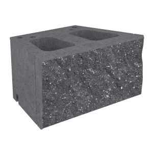 Pustak oporowy łupany prosto GARDEN Grafit