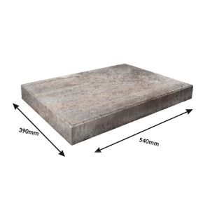 Daszek płaski - zlicowany 540x390x50 multikolor 7