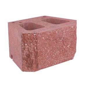 Pustak oporowy łupany łukowo PB0-25-Ł rubinowy