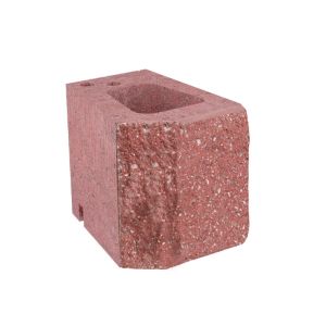 Pustak oporowy łupany łukowo GARDEN rubin 1/2