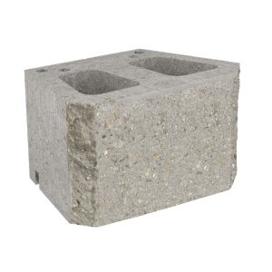 Pustak oporowy łupany łukowo GARDEN szary